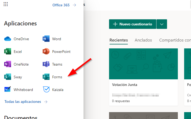 Top 95+ imagen crear formularios en office 365