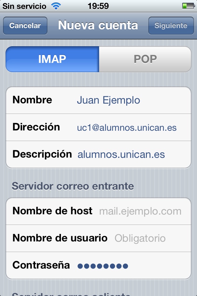Configurar Correo Imap Iphone Ipad Configurar Correo Imap Iphone Ipad