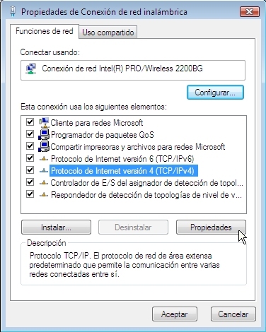 como configurar el protocolo tcp ip windows 7