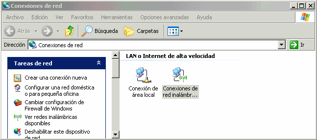 como conectarse a internet en win xp