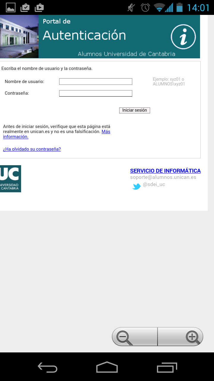 Validación de cuenta corporativa - Paso 3