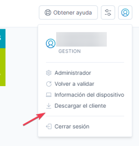 Unicación de la descarga manual del cliente de AppsAnywhere desde Porticada