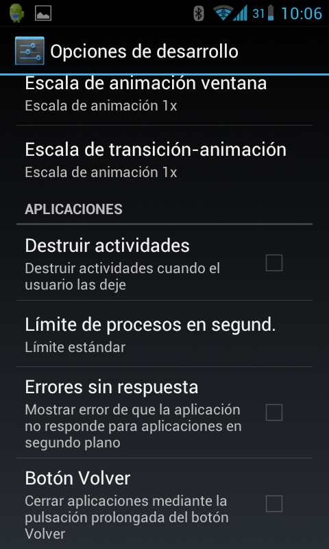 Nota sobre Android para HTTPCommander