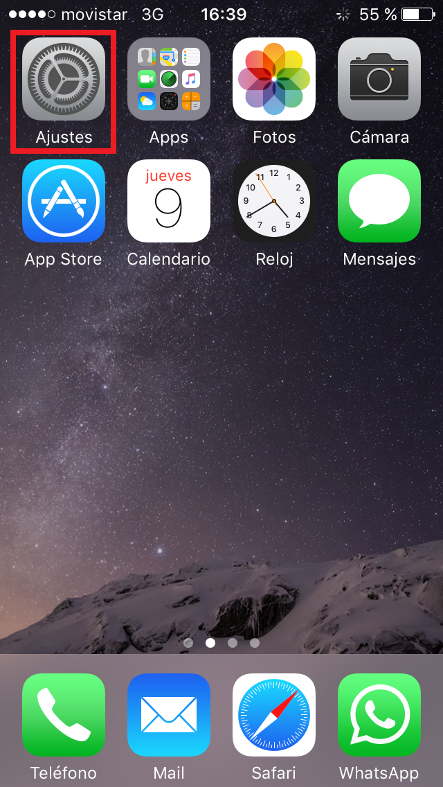 eduroam en iOS 1