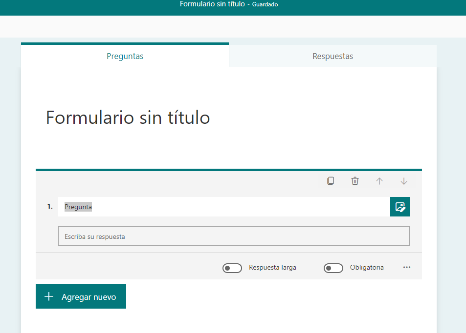 Pregunta tipo 