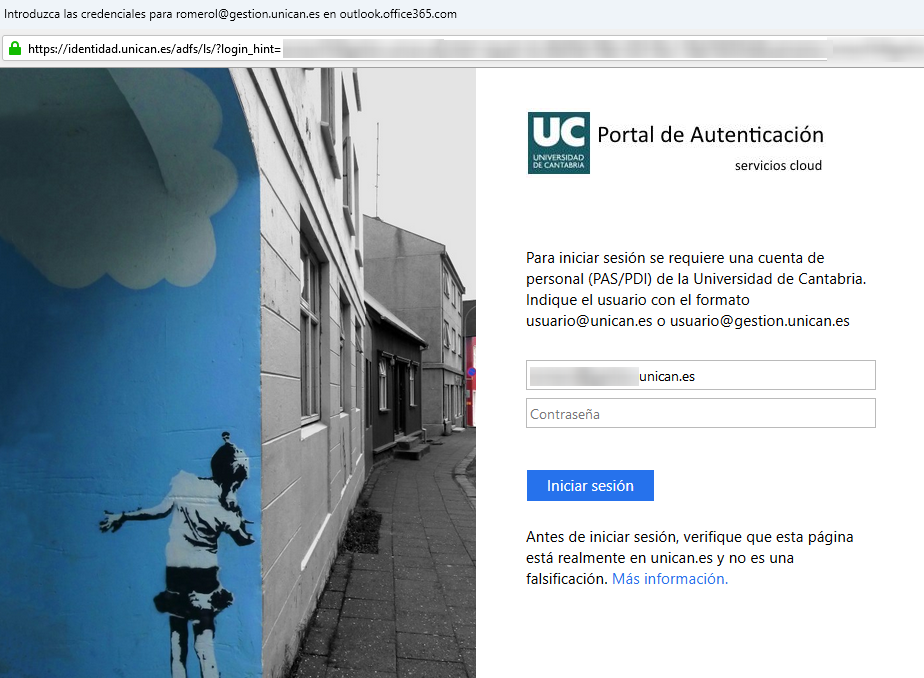 Portal de Autenticación UC