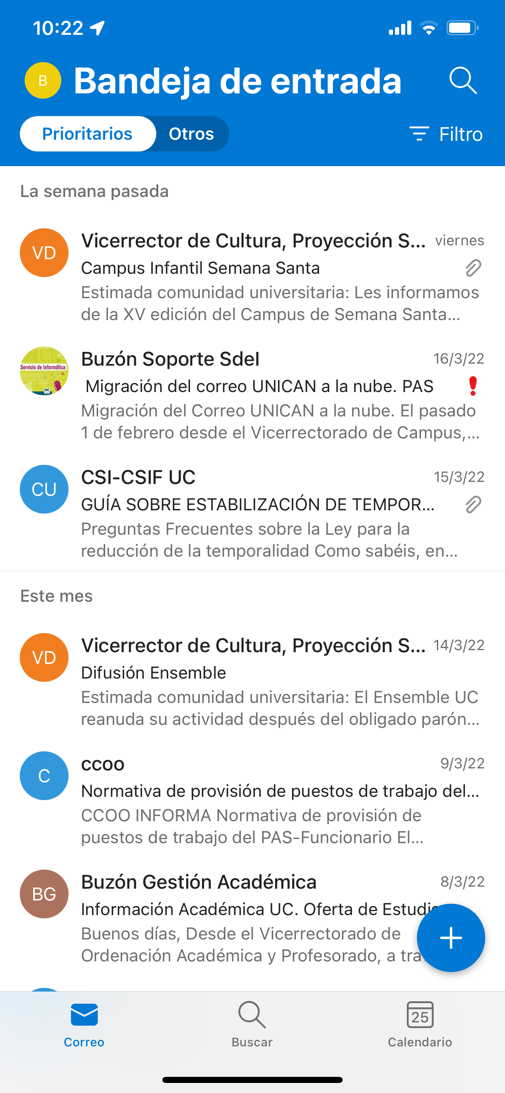 Configurar buzón personal en Outlook - Paso 5