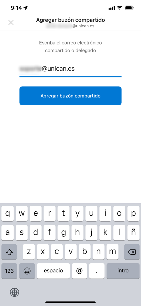 Configurar buzón personal en Outlook - Paso 8