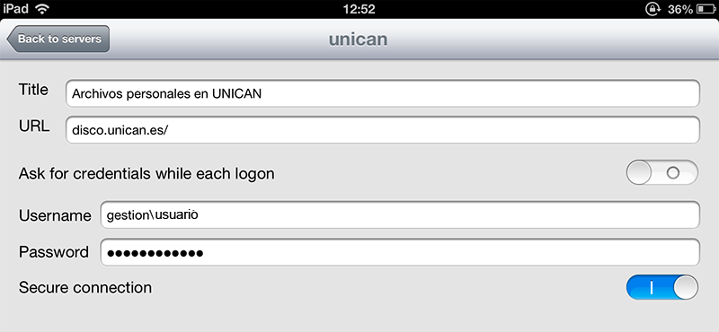 Confuración de HTTPComm en IOS