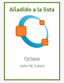 Aplicación añadida a una lista en Porticada